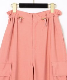 【定価28,600円】グレースコンチネンタル　レースアップカーゴパンツ　ベージュ クロップドカーゴパンツ / GRACE CONTINENTAL | GRACE