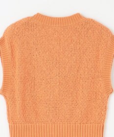 GRACE CONTINENTAL カノコショートニットトップ