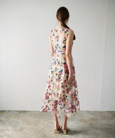 GRACE CONTINENTAL サマーフルーツ刺繍ワンピース