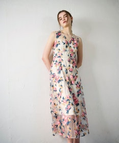 GRACE CONTINENTAL サマーフルーツ刺繍ワンピース