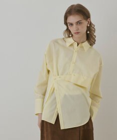 GRACE CONTINENTAL オーバーシャツ イエロー