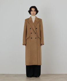 GRACE CONTINENTAL キャメルビーバーコート