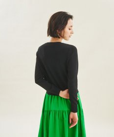フラワー刺繍ニットカーディガン / GRACE CONTINENTAL | GRACE フラワー刺繍ニットカーディガン / GRACE CONTINENTAL | GRACE