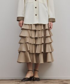 GRACE CONTINENTAL ティアードフリルスカート