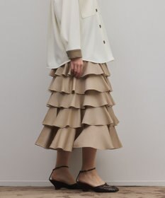 GRACE CONTINENTAL ティアードフリルスカート