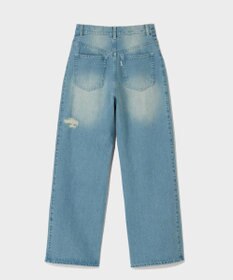 GRACE CONTINENTAL ドロストウエストデニムパンツ