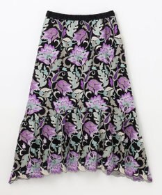 オリエンタルフラワー刺繍スカート / GRACE CONTINENTAL | GRACE CONTINENTAL グレースコンチネンタル 通販