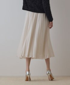 GRACE CONTINENTAL メッシュプリーツスカート