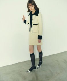 GRACE CONTINENTAL ウールパイルジャケット