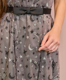 GRACE CONTINENTAL スペースembチュールドレス