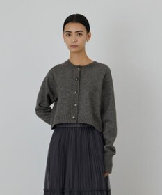 GRACE CONTINENTAL ラメショートニットカーディガン