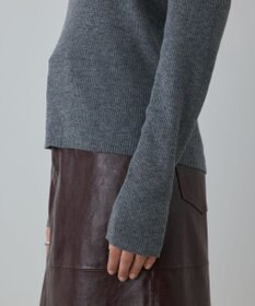 GRACE CONTINENTAL ハイゲージウールニットトップ