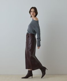 GRACE CONTINENTAL ハイゲージウールニットトップ