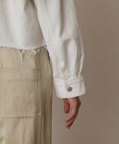 GRACE CONTINENTAL フードジップデニムジャケット