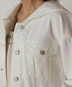 GRACE CONTINENTAL フードジップデニムジャケット