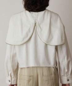 GRACE CONTINENTAL フードジップデニムジャケット