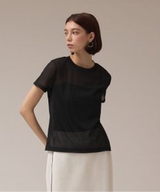 GRACE CONTINENTAL シアーカットトップ ブラック