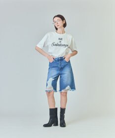 GRACE CONTINENTAL レタードプリントTシャツ