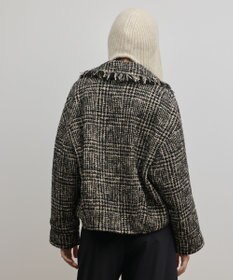 GRACE CONTINENTAL パディングツイードジャケット