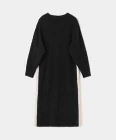 GRACE CONTINENTAL ライン配色ニットワンピース