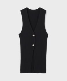 GRACE CONTINENTAL リブニットベスト