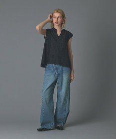 GRACE CONTINENTAL ラップ2wayデニムパンツ