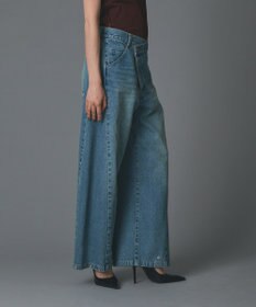 GRACE CONTINENTAL ラップ2wayデニムパンツ
