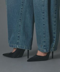 GRACE CONTINENTAL ラップ2wayデニムパンツ