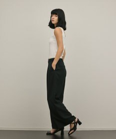 GRACE CONTINENTAL テレコノースリーブトップ