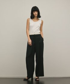 GRACE CONTINENTAL テレコノースリーブトップ