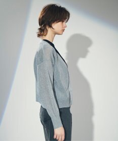 ラメVネックニットカーディガン / GRACE CONTINENTAL | GRACE