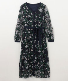 フラワー刺繍フレアワンピース / GRACE CONTINENTAL | GRACE