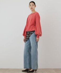 GRACE CONTINENTAL ウォッシュド裏毛トップ
