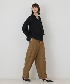 GRACE CONTINENTAL ツイルカーゴパンツ