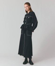 GRACE CONTINENTAL ミラノリブロングスカート