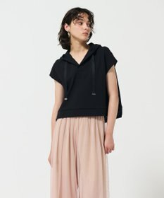 GRACE CONTINENTAL クロップトジャージトップ