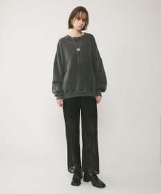 GRACE CONTINENTAL ピグメントスエットトップ