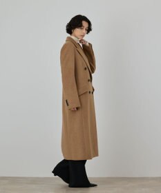 GRACE CONTINENTAL キャメルビーバーコート