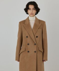 GRACE CONTINENTAL キャメルビーバーコート