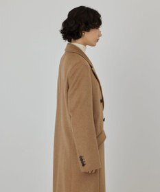 GRACE CONTINENTAL キャメルビーバーコート