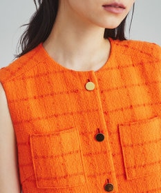 GRACE CONTINENTAL ツイードミニワンピース