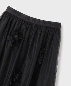 GRACE CONTINENTAL メッシュフラワースカート