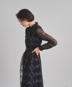 レース刺繍ガウンワンピース / GRACE CONTINENTAL | GRACE