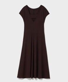 GRACE CONTINENTAL バックオープンポンチワンピース