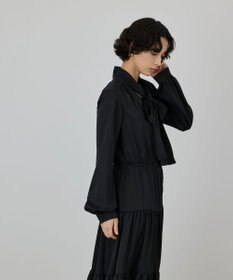 GRACE CONTINENTAL ボウタイティアードワンピース