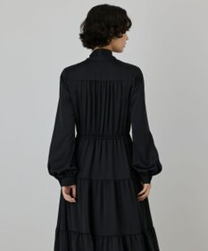 GRACE CONTINENTAL ボウタイティアードワンピース