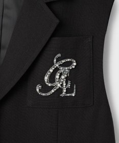 GRACE CONTINENTAL リネンタッチジレジャケット