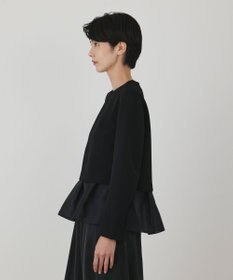 GRACE CONTINENTAL シアーフレアカットトップ