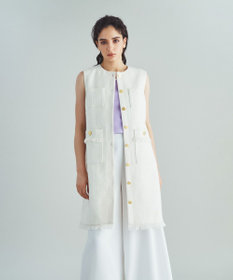 GRACE CONTINENTAL ツイードミニワンピース