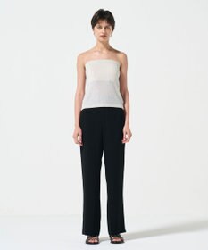 GRACE CONTINENTAL ラメベアトップ シルバー